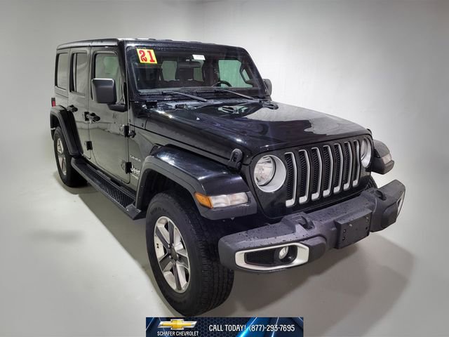 Used 2021 Jeep Wrangler Unlimited Sahara w/ Cold Weather Group image 10