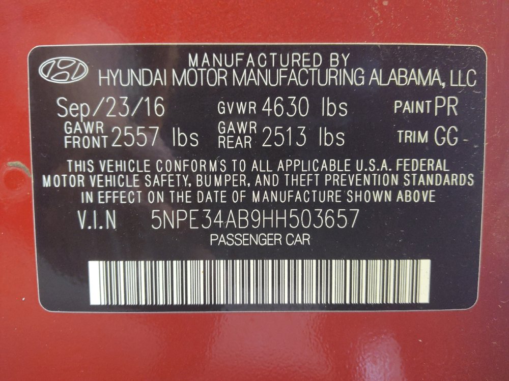 Used 2017 Hyundai Sonata Sport 2.0T FWD image 33