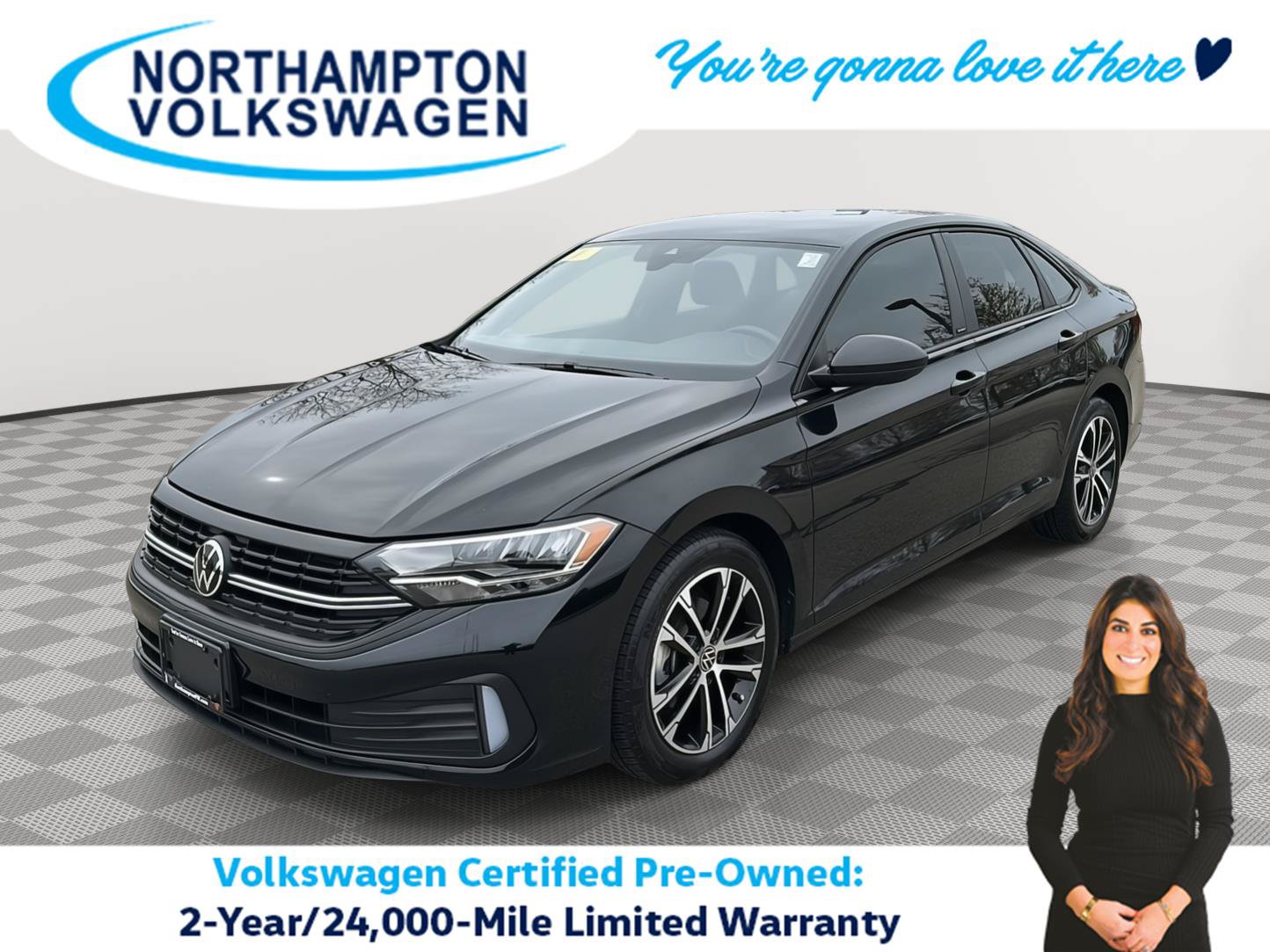 Used 2024 Volkswagen Jetta Sport FWD image 1