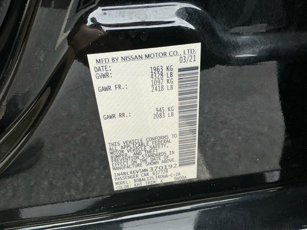 Used 2021 Nissan Altima 2.5 SL FWD image 30