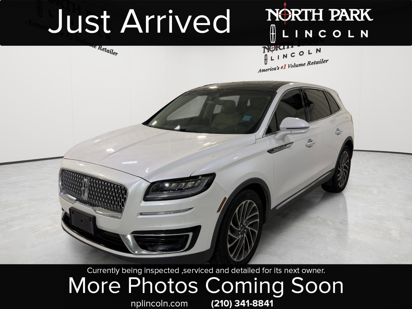 Used 2019 Lincoln Nautilus Reserve w/ Driver Assistance Package FWD image 1