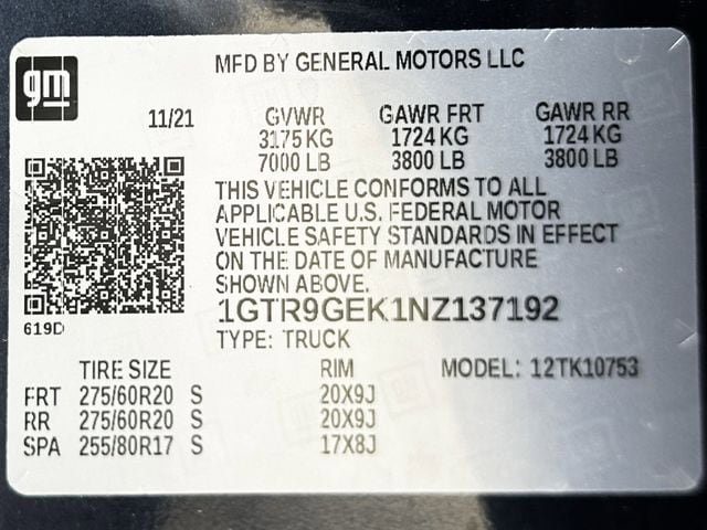 Used 2022 GMC Sierra 1500 Elevation AWD/4WD image 32
