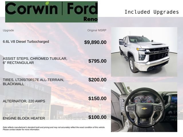 Used 2023 Chevrolet Silverado 2500 LT AWD/4WD image 3