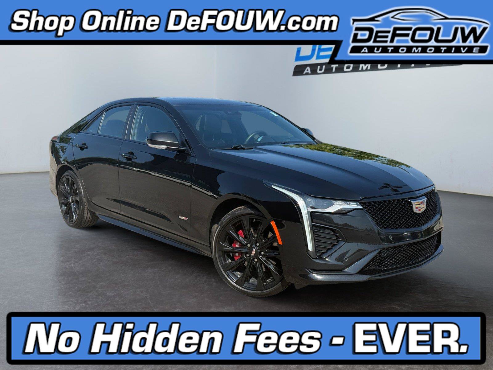 Used 2022 Cadillac CT4 V w/ Technology Package AWD/4WD image 1