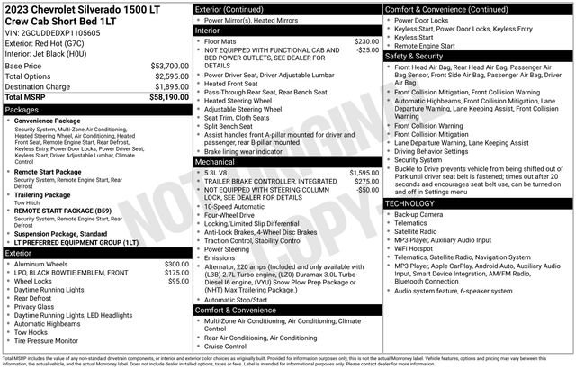 Certified 2023 Chevrolet Silverado 1500 LT AWD/4WD image 24