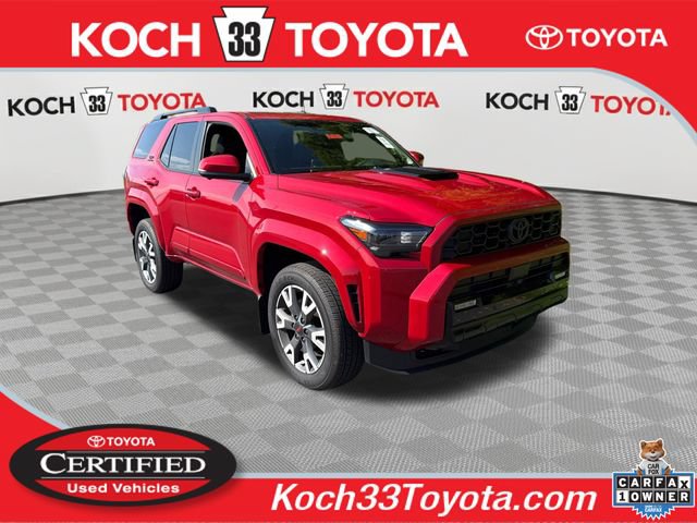Certified 2025 Toyota 4Runner TRD Sport Premium w/ Tow Technology Package