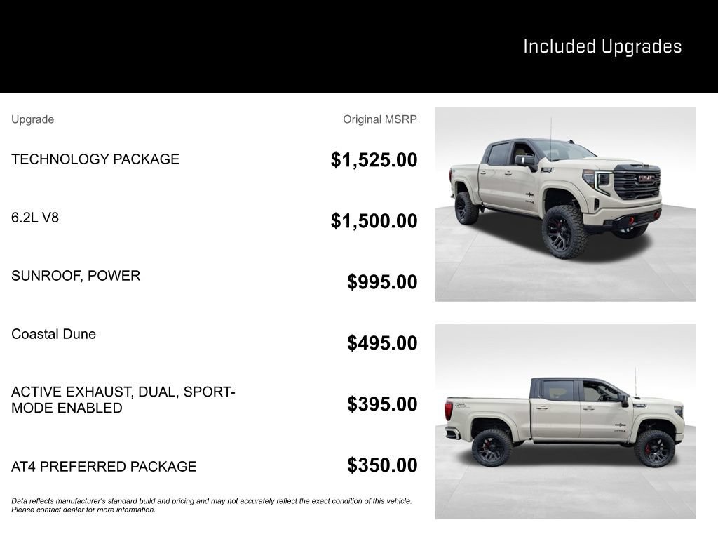New 2026 GMC Sierra 1500 AT4 w/ Technology Package AWD/4WD image 8