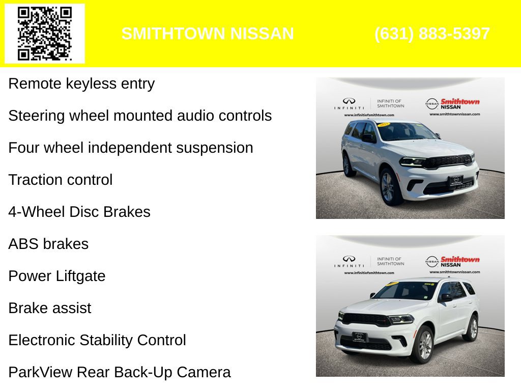 Used 2023 Dodge Durango GT AWD/4WD image 2