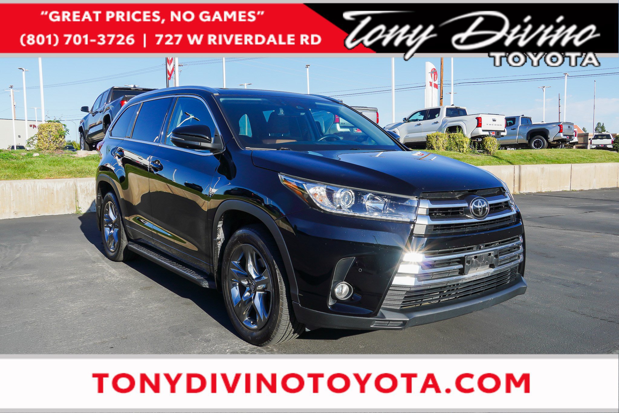 Certified 2017 Toyota Highlander Limited Platinum AWD/4WD image 1