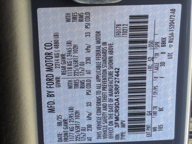 New 2025 Ford Bronco Sport Badlands w/ Badlands Tech Package image 26