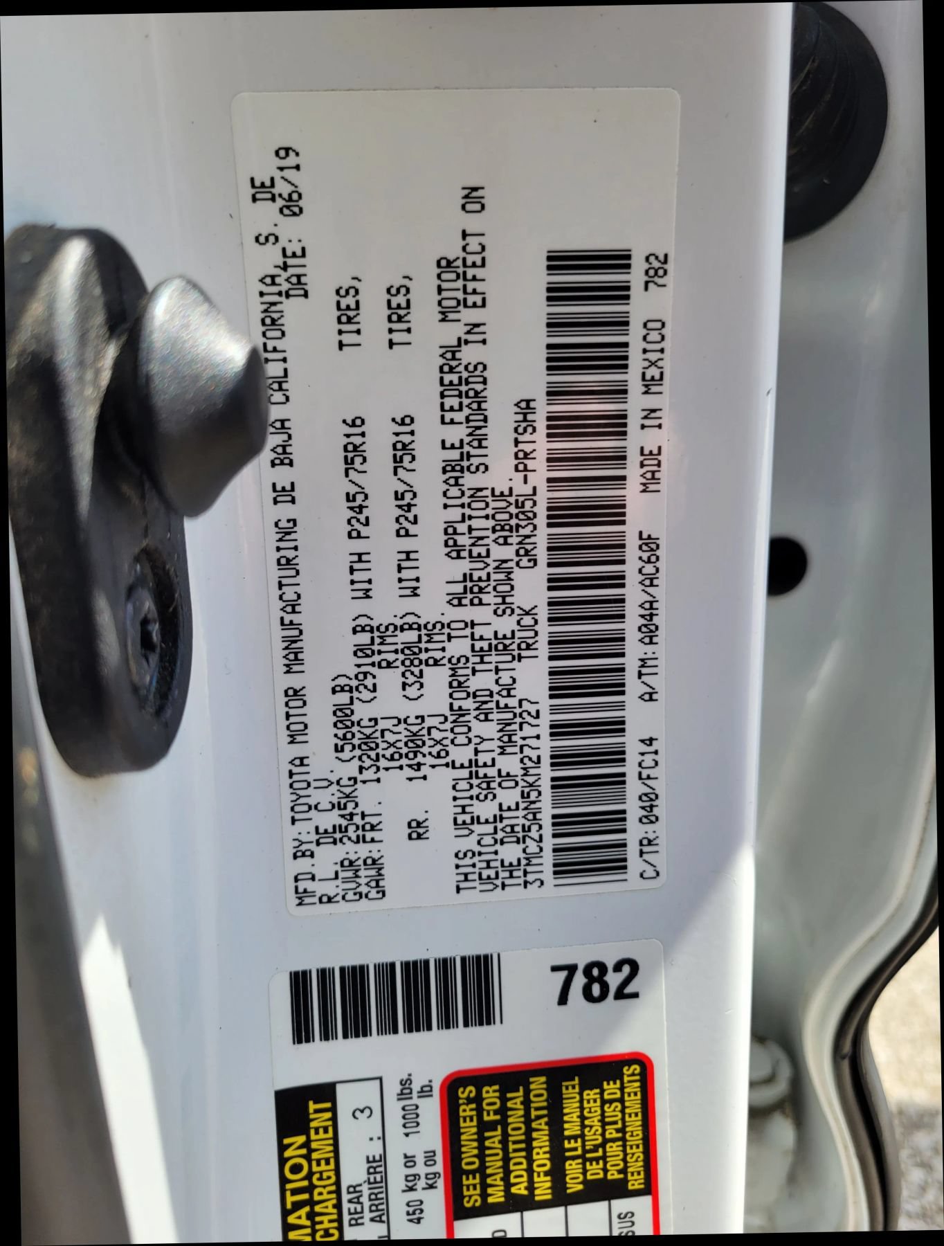 Used 2019 Toyota Tacoma SR5 AWD/4WD image 14
