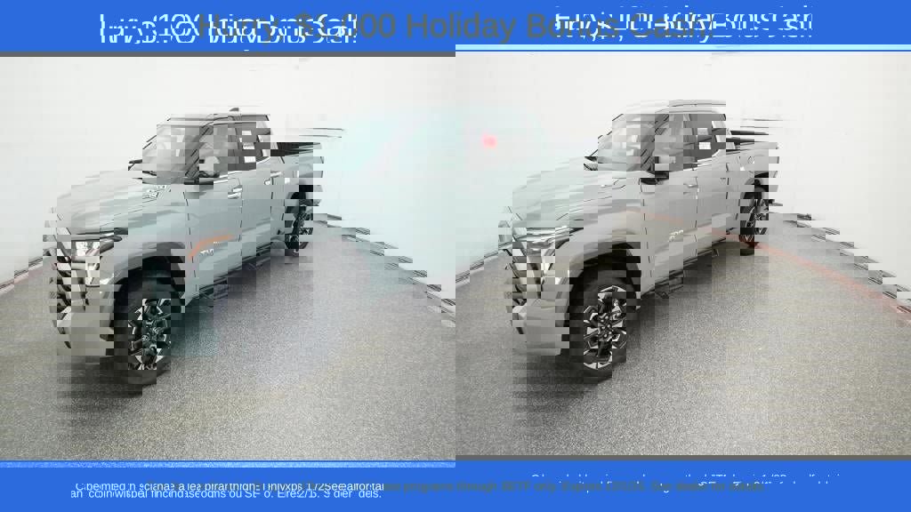 New 2025 Toyota Tundra Limited