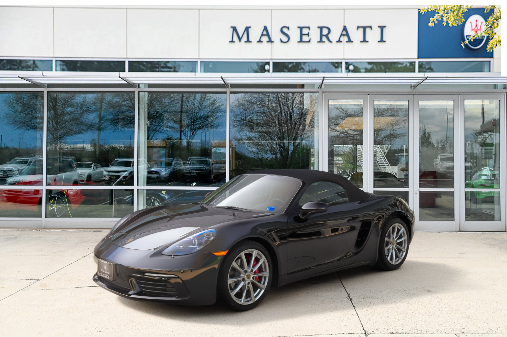 Used 2021 Porsche 718 Boxster S RWD image 1