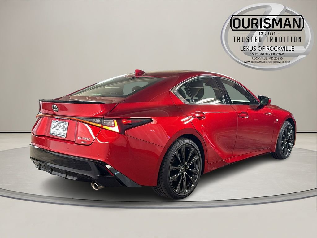 Certified 2024 Lexus IS 350 F Sport w/ Memory Package AWD/4WD image 8