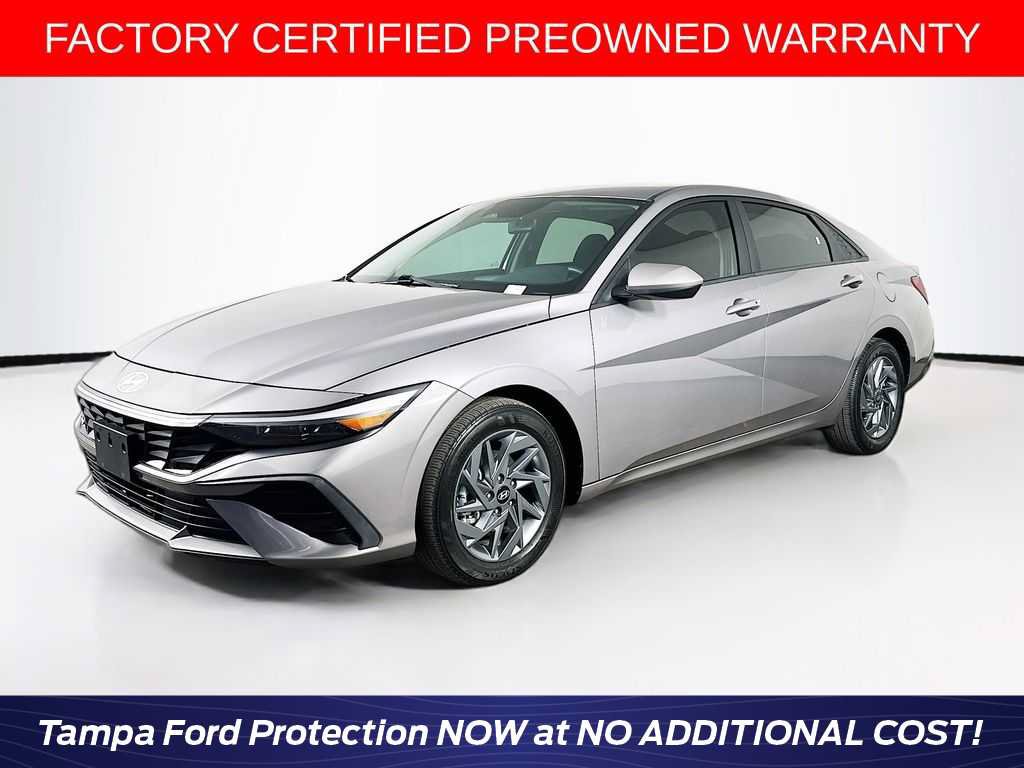 Used 2024 Hyundai Elantra Blue
