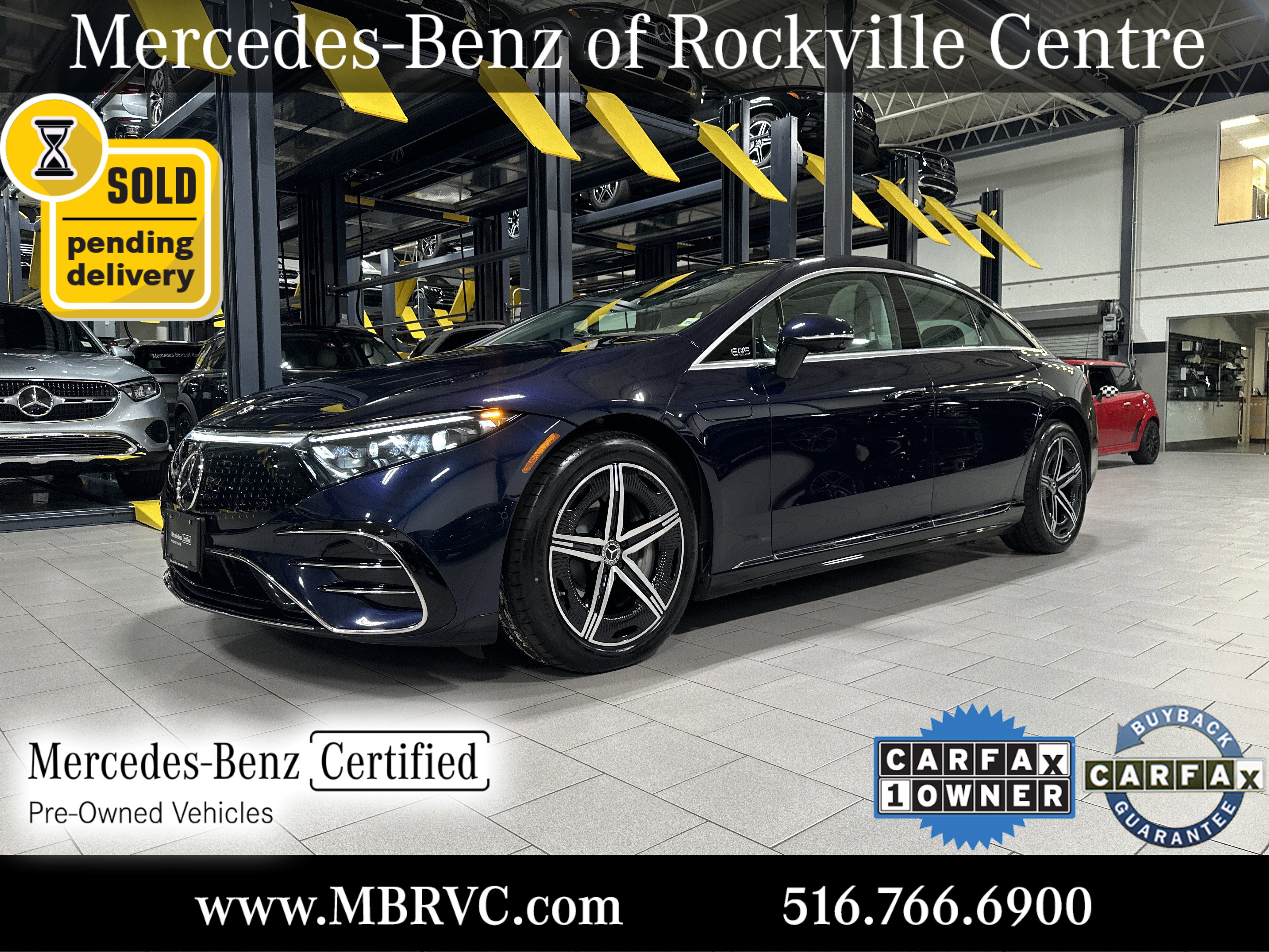 Certified 2024 Mercedes-Benz EQS 450+ 4MATIC Sedan