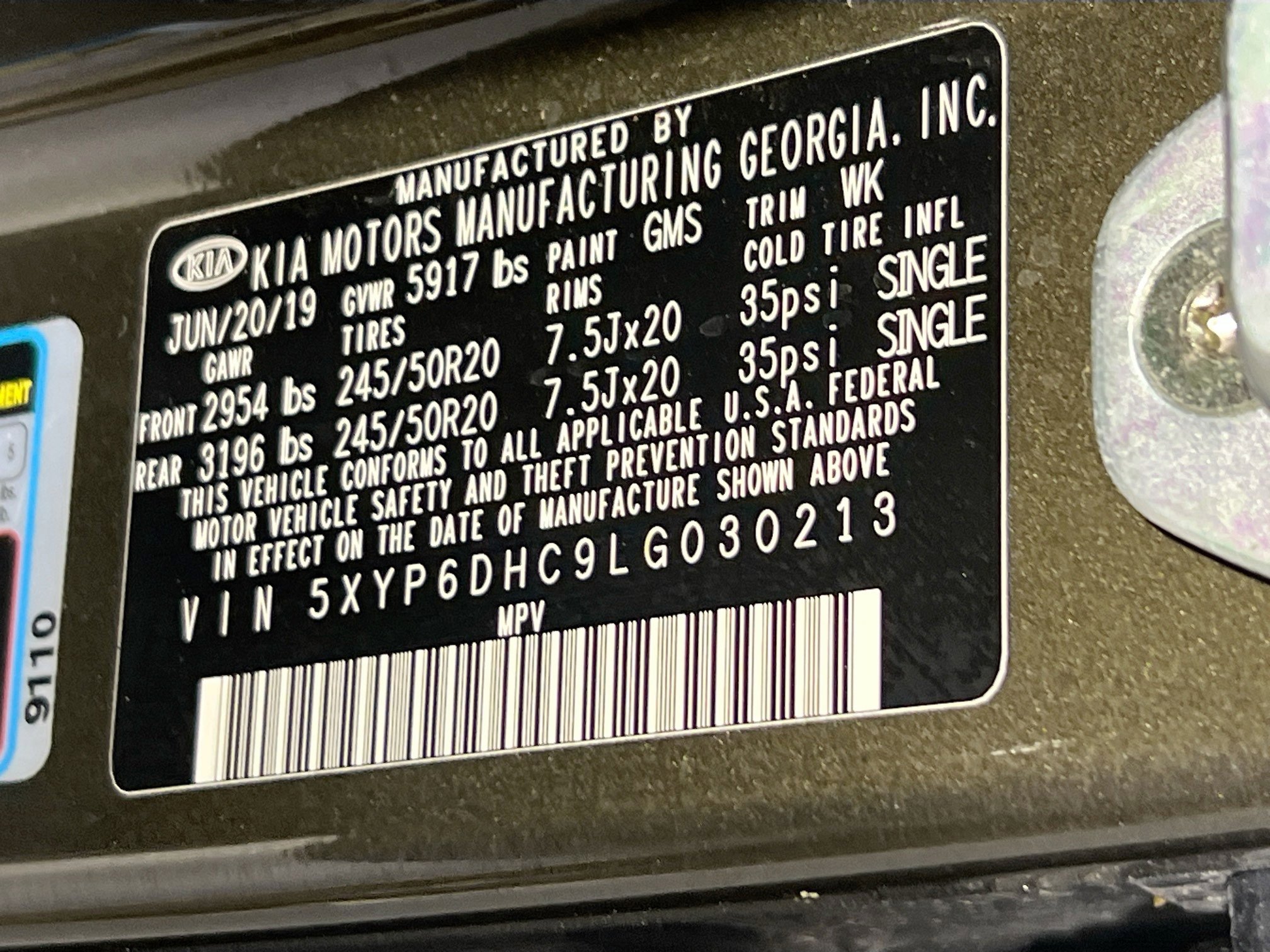 Used 2020 Kia Telluride S image 32