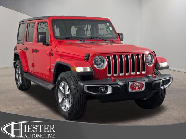 Used 2019 Jeep Wrangler Unlimited Sahara w/ Safety Group AWD/4WD image 1
