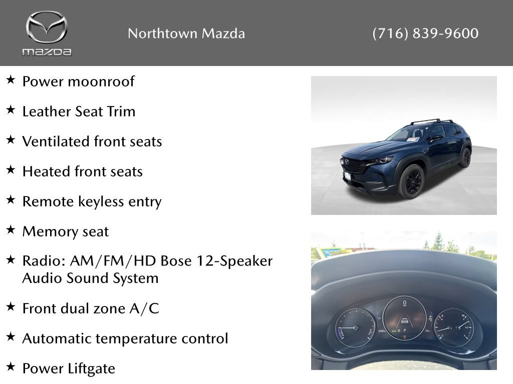 Certified 2026 MAZDA CX-50 AWD 2.5 Hybrid w/ Weather Package image 10
