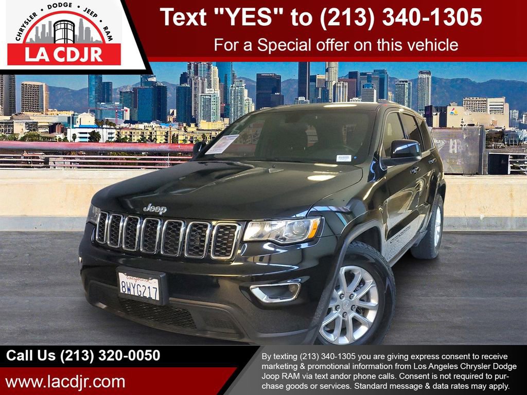 Used 2021 Jeep Grand Cherokee Laredo