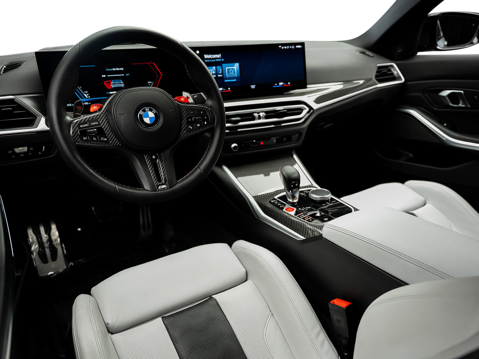 Used 2024 BMW M3 Competition w/ M Carbon Exterior Package RWD image 33