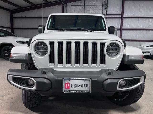 Used 2021 Jeep Wrangler Unlimited Sahara w/ Uconnect 4C Nav & Sound Group AWD/4WD image 10