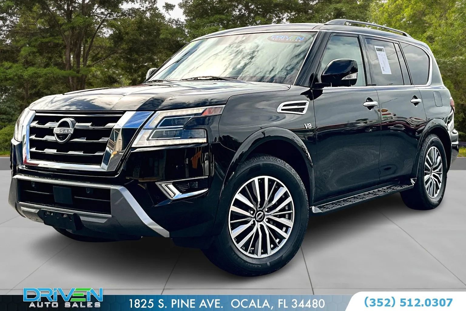 Used 2021 Nissan Armada SL w/ Captain's Chairs Package image 1