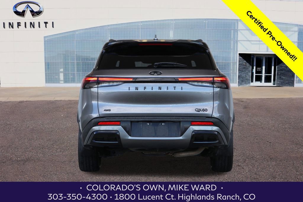 Certified 2023 INFINITI QX60 Luxe w/ Performance Audio Package image 4