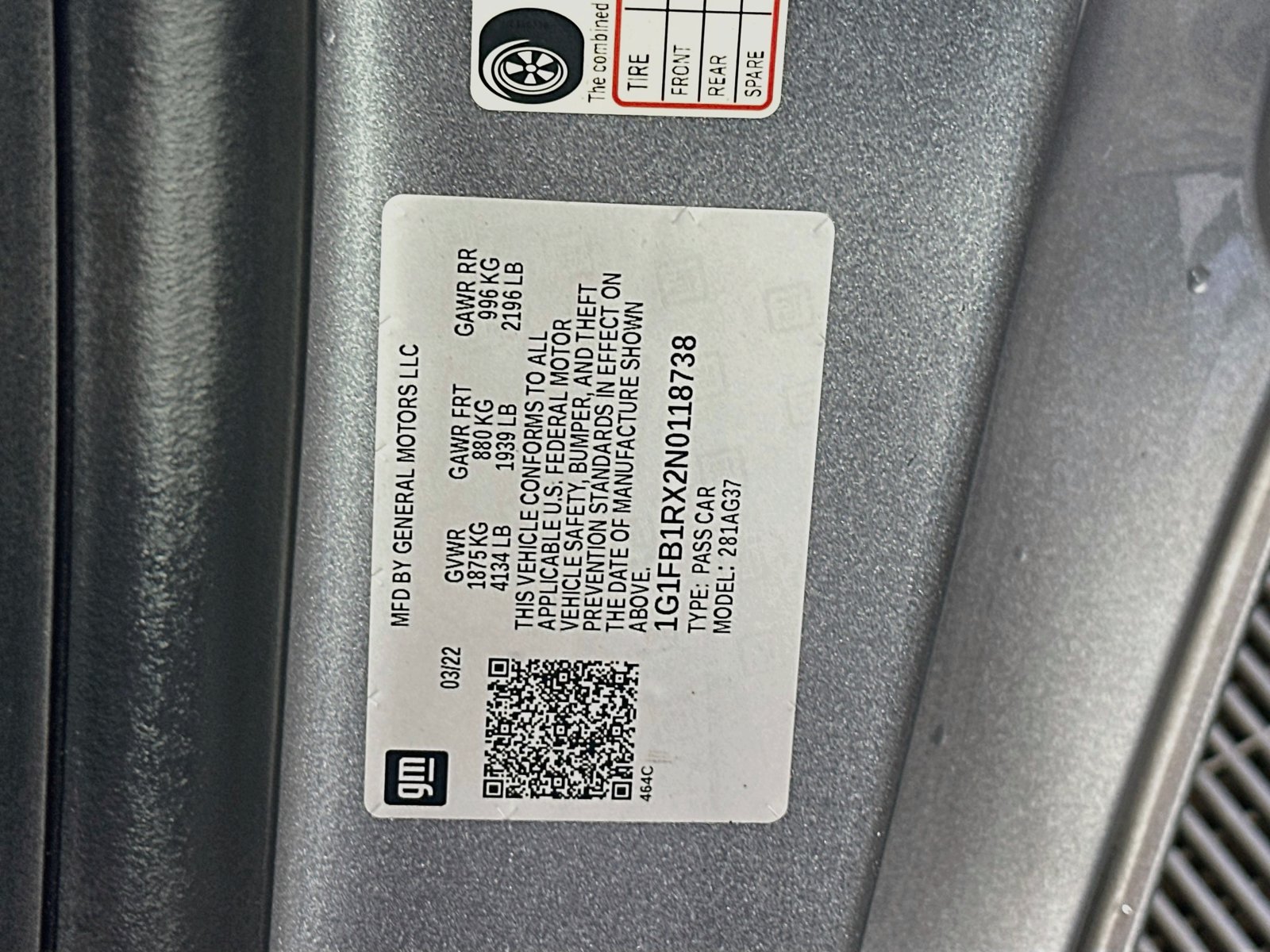 Used 2022 Chevrolet Camaro LT RWD image 29