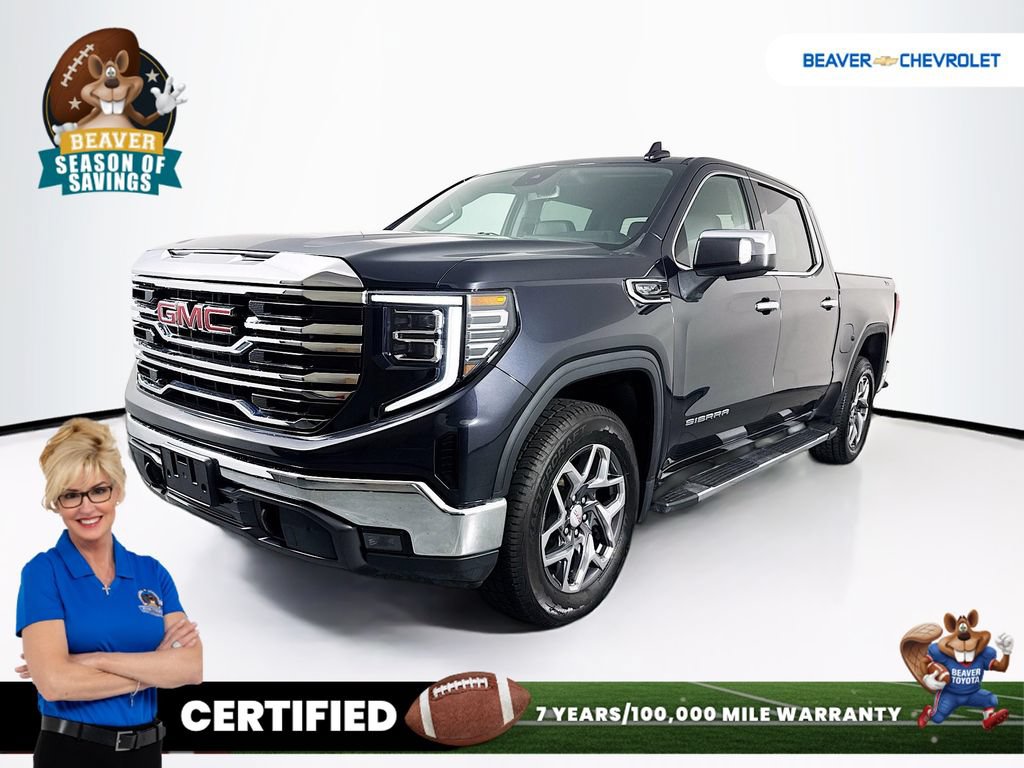 Used 2023 GMC Sierra 1500 SLT w/ SLT Premium Package AWD/4WD image 3