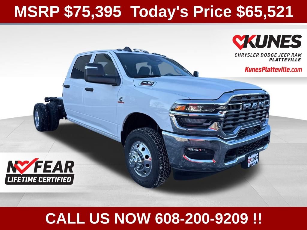New 2026 RAM 3500 Tradesman w/ Chrome Appearance Group