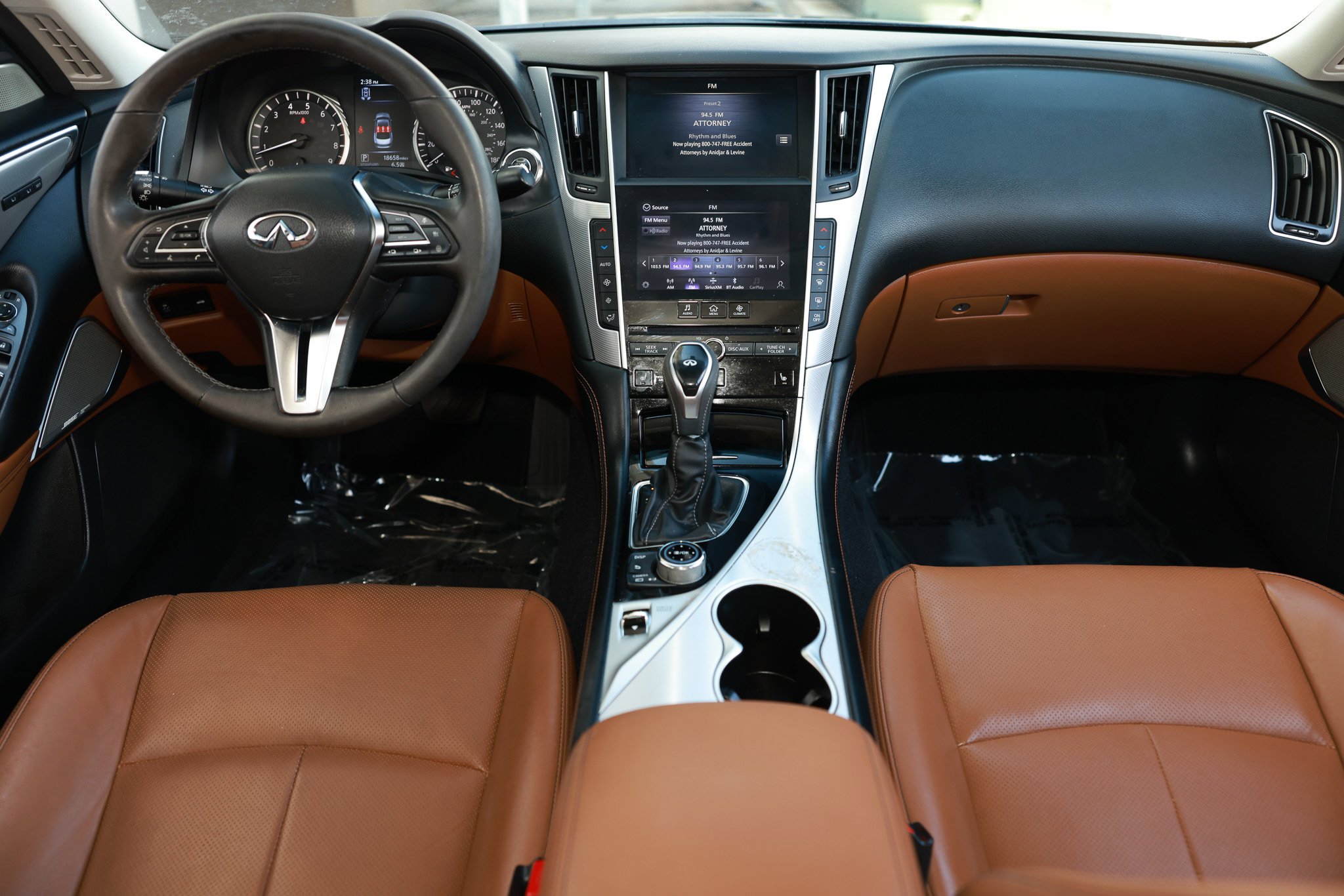 Used 2023 INFINITI Q50 Luxe w/ Cargo Package RWD image 2