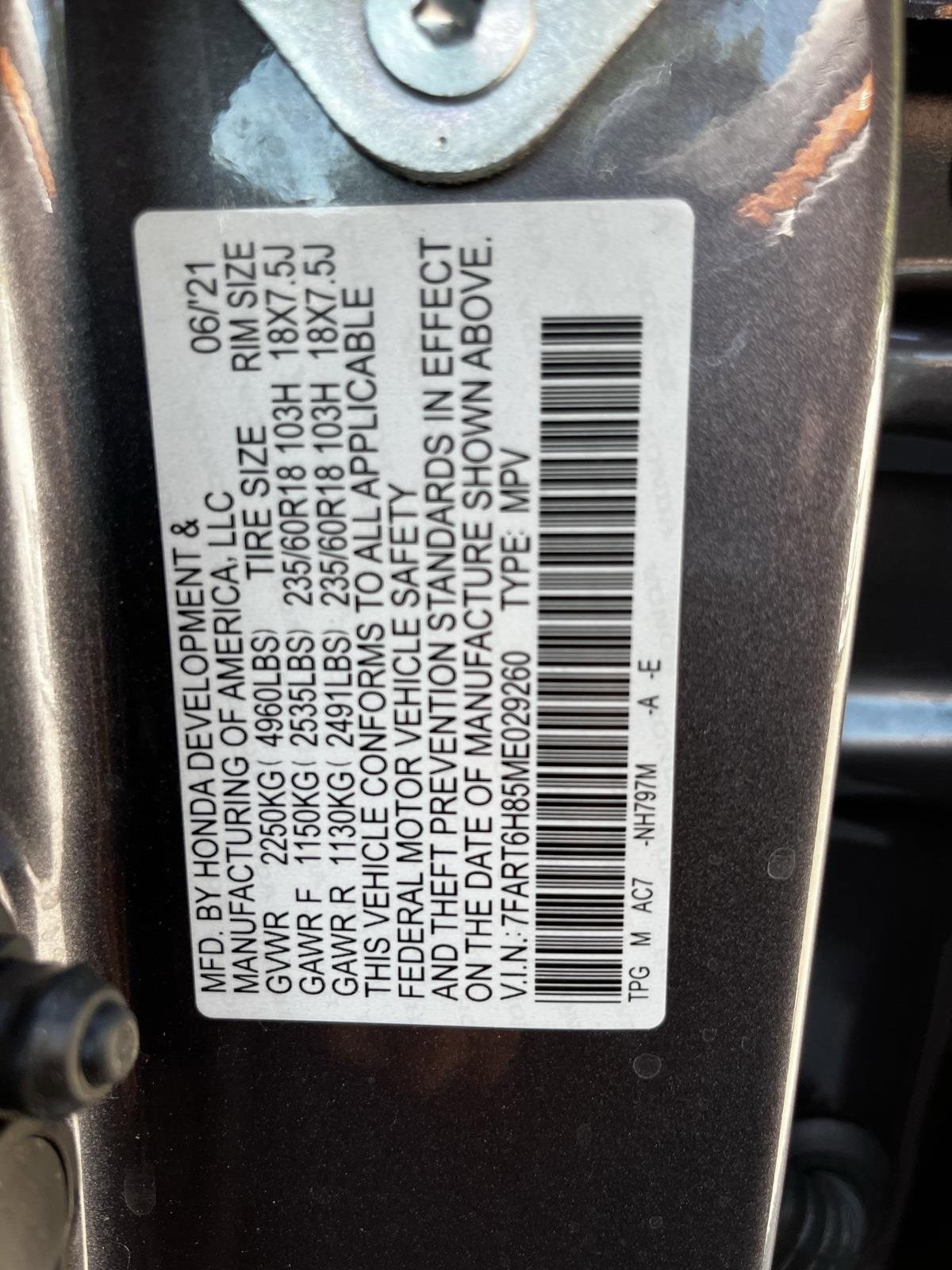 Used 2021 Honda CR-V EX-L image 45