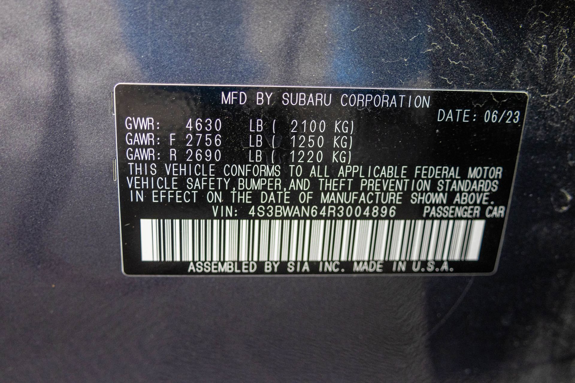 Used 2024 Subaru Legacy Limited AWD/4WD image 56
