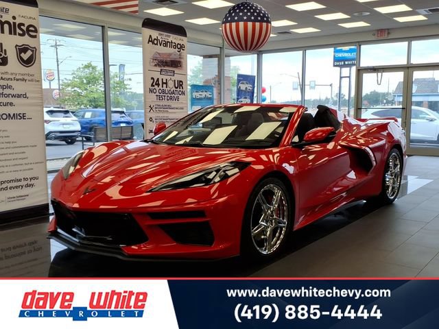 Used 2022 Chevrolet Corvette Stingray Premium Conv w/ Z51 Performance Package RWD image 1