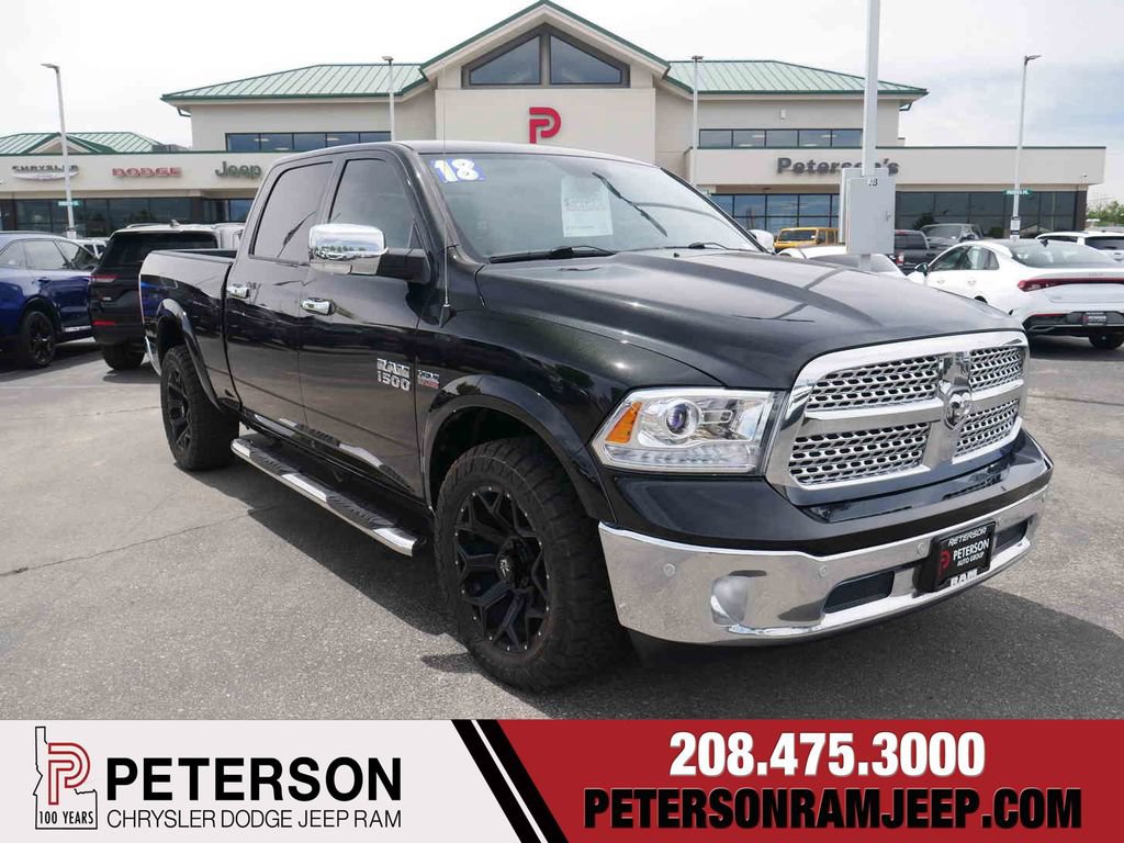 Used 2018 RAM 1500 Laramie w/ Convenience Group AWD/4WD image 1