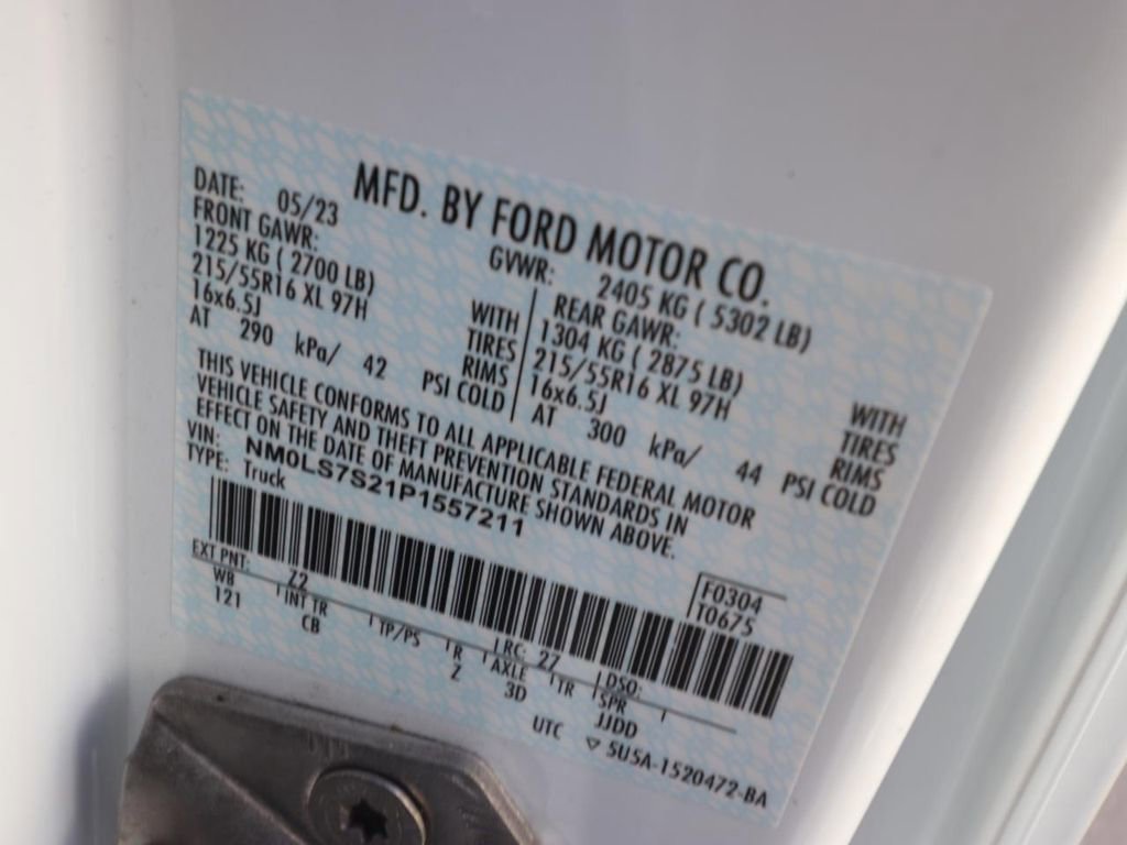Certified 2023 Ford Transit Connect XL image 23