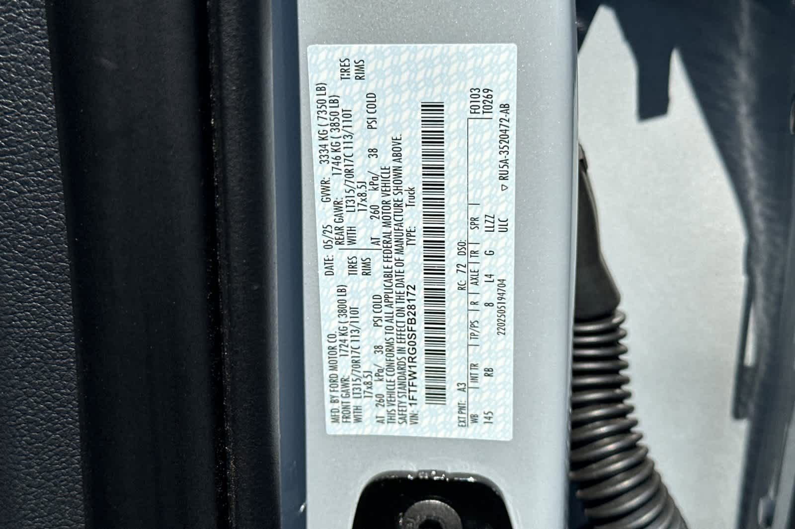 Certified 2025 Ford F150 Raptor AWD/4WD image 29
