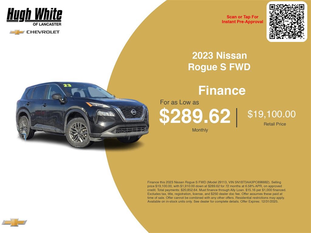 Used 2023 Nissan Rogue S image 3