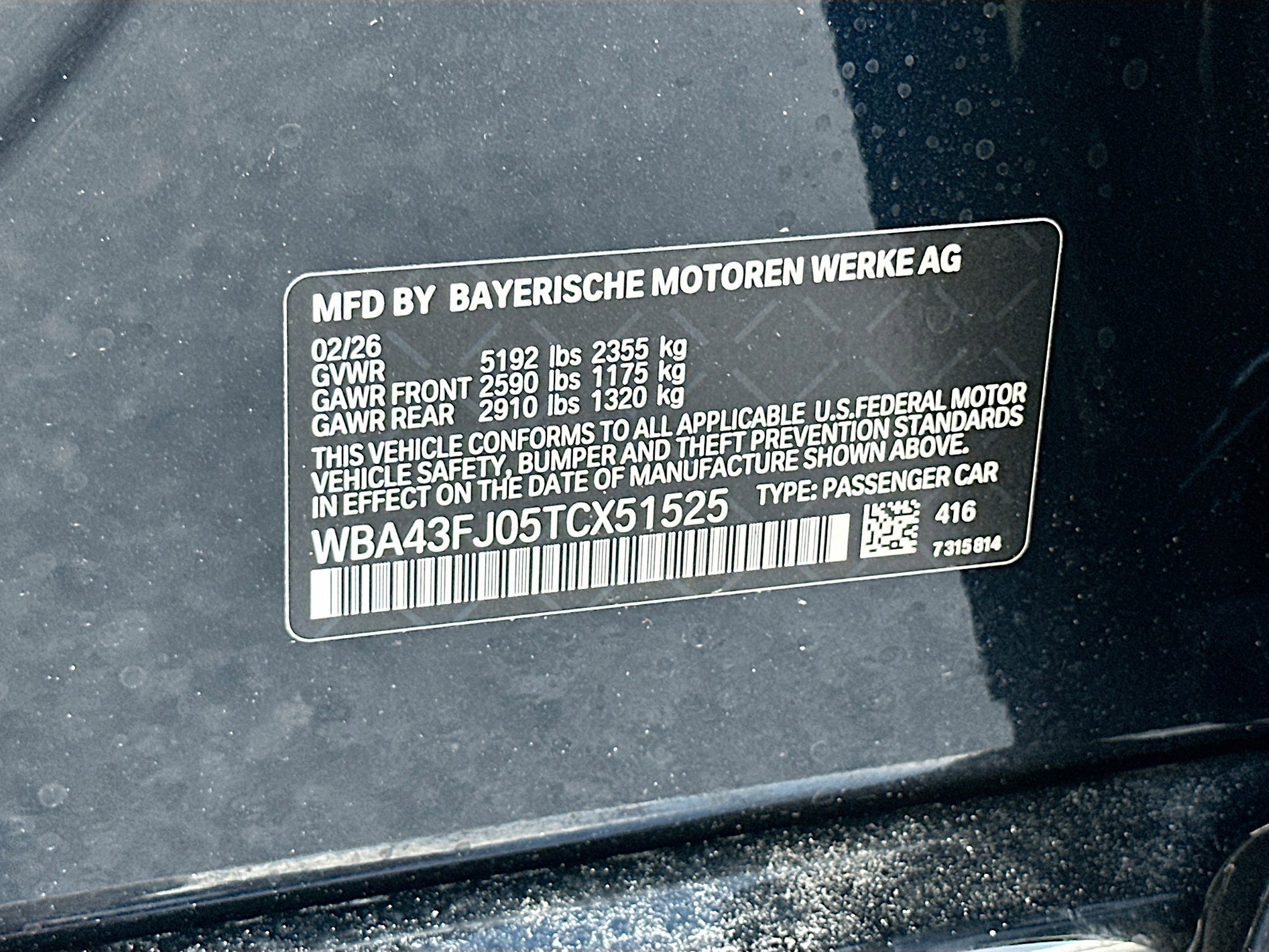 New 2026 BMW 530i w/ M Sport Package RWD image 27