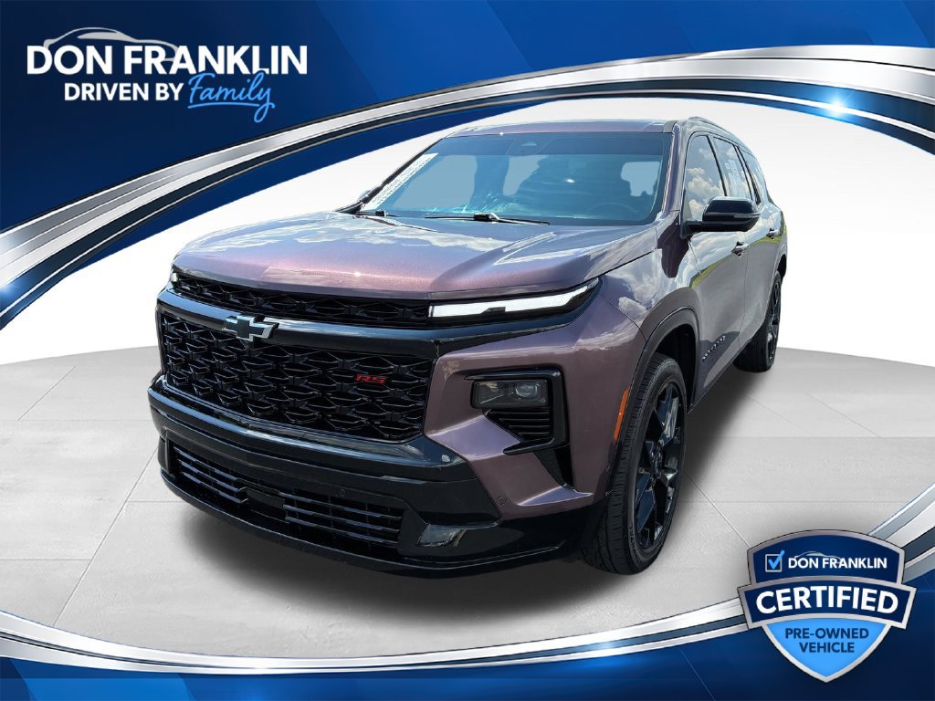 Used 2024 Chevrolet Traverse RS
