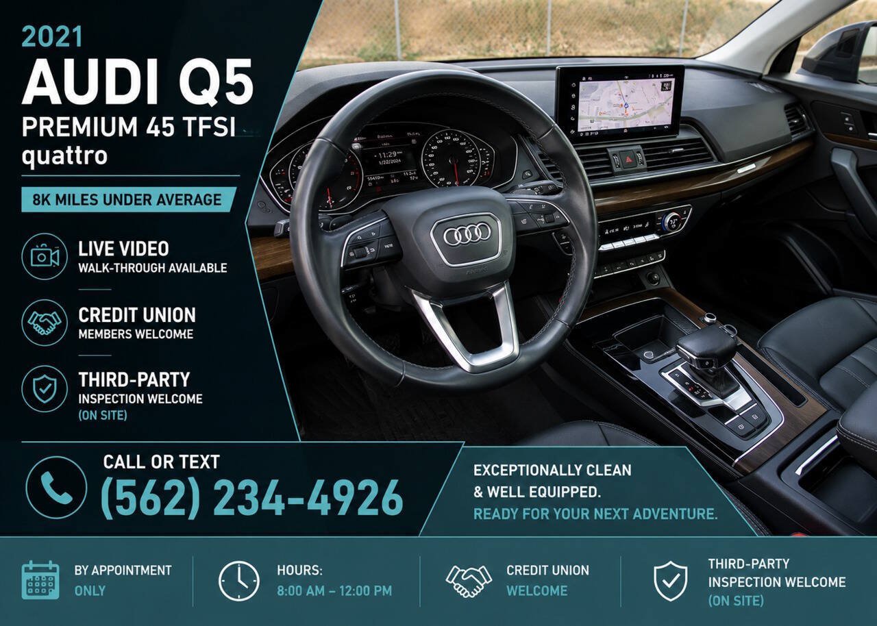 Used 2021 Audi Q5 2.0T Premium w/ Convenience Package