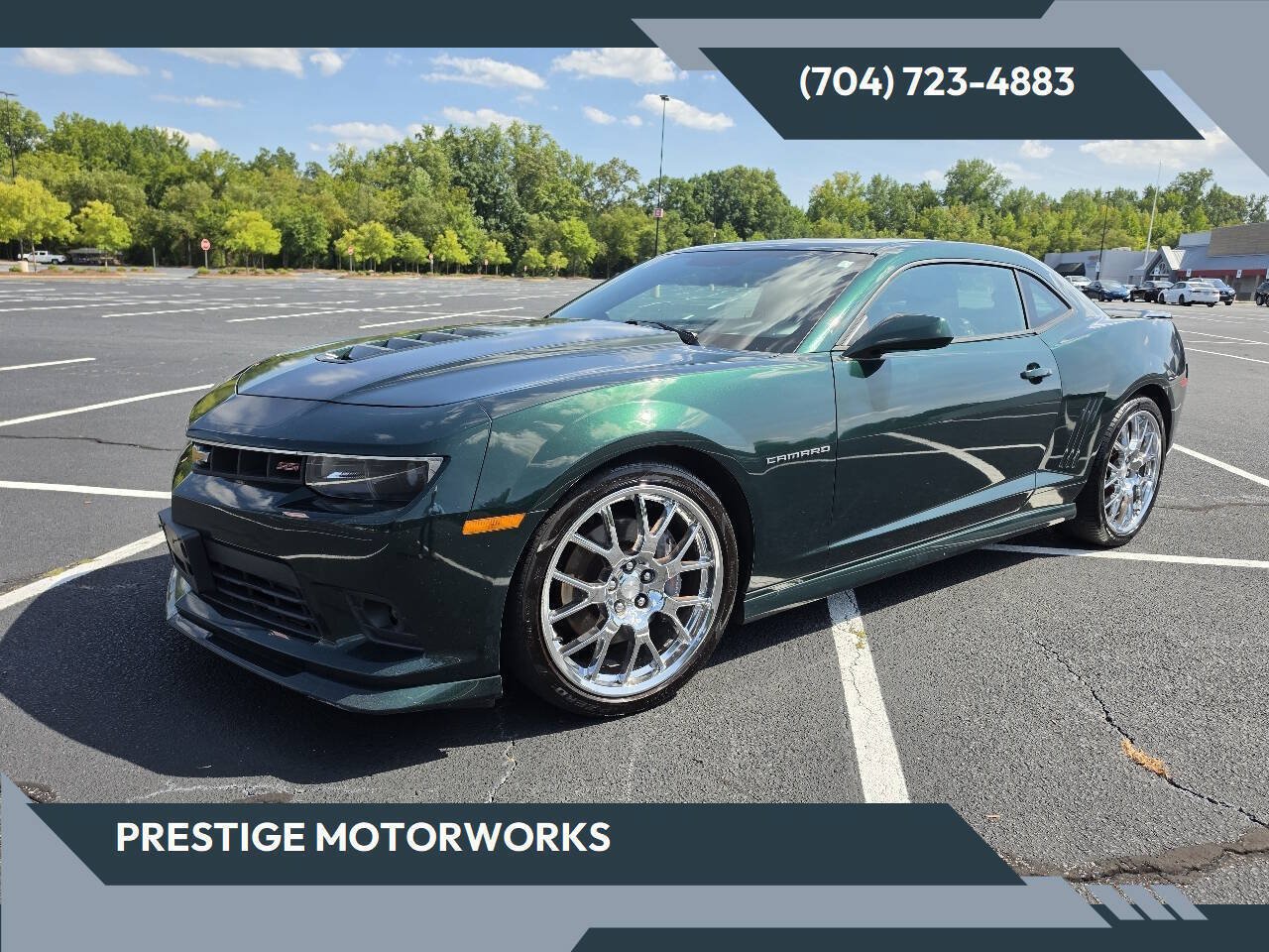 Used 2015 Chevrolet Camaro SS w/ Green Flash Special Edition RWD image 1