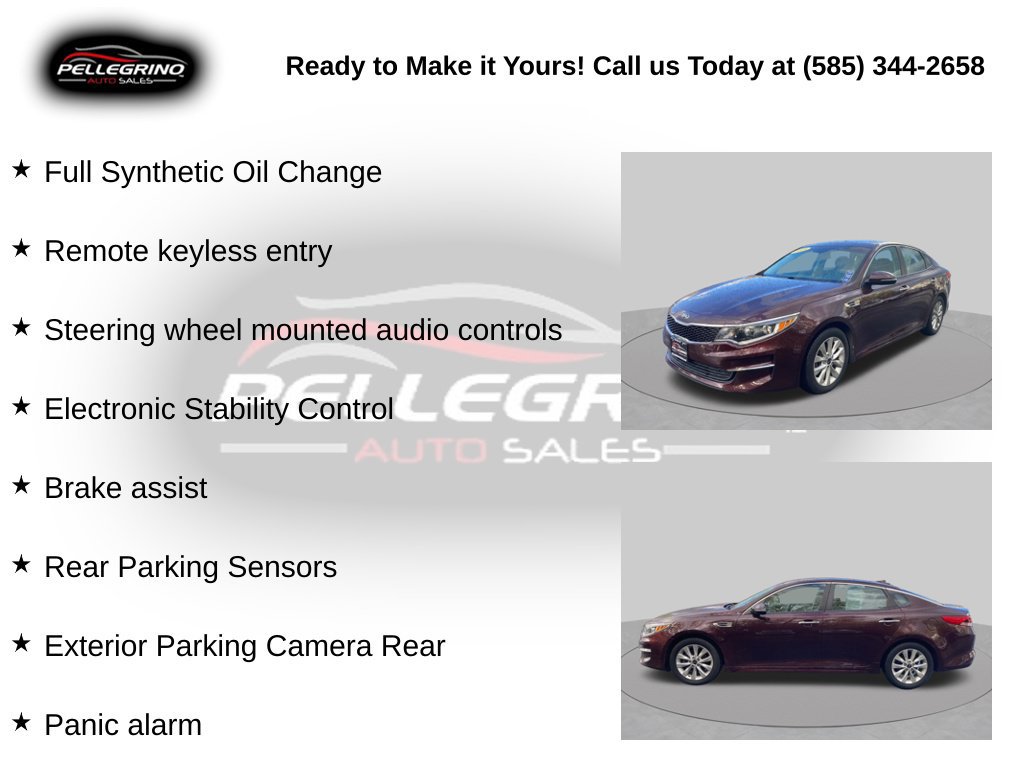 Used 2018 Kia Optima LX w/ 17" Alloy Wheels Package FWD image 5