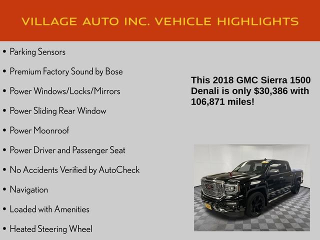 Used 2018 GMC Sierra 1500 Denali w/ Denali Ultimate Package image 14