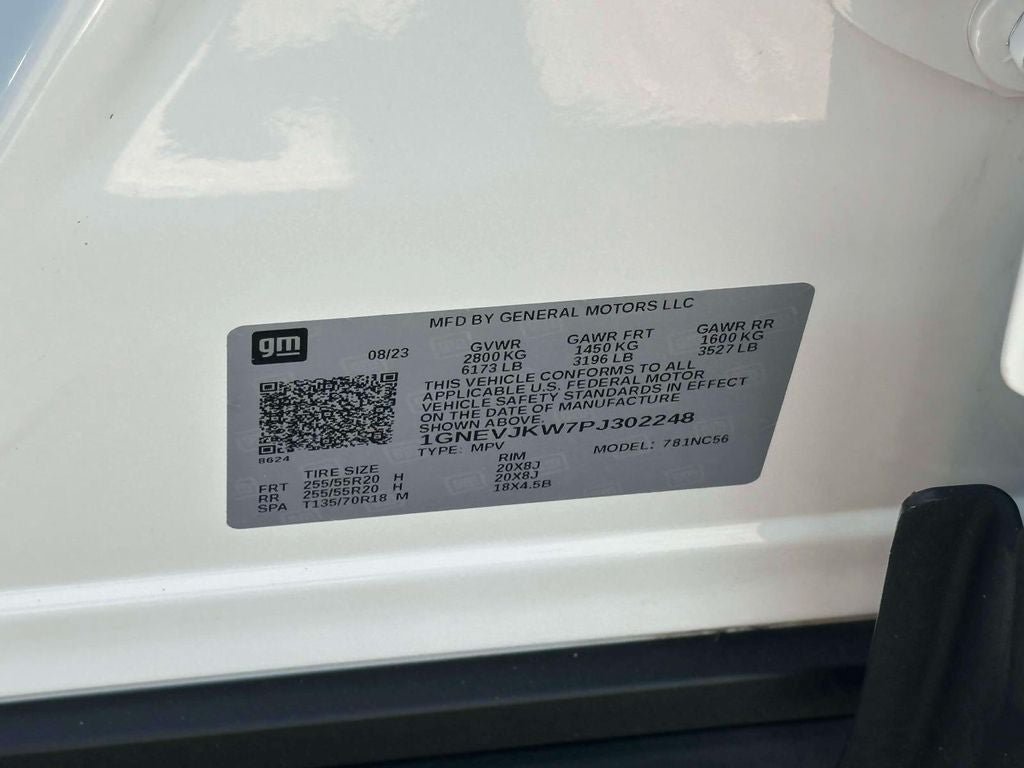 Used 2023 Chevrolet Traverse RS w/ LPO, Floor Liner Package AWD/4WD image 21