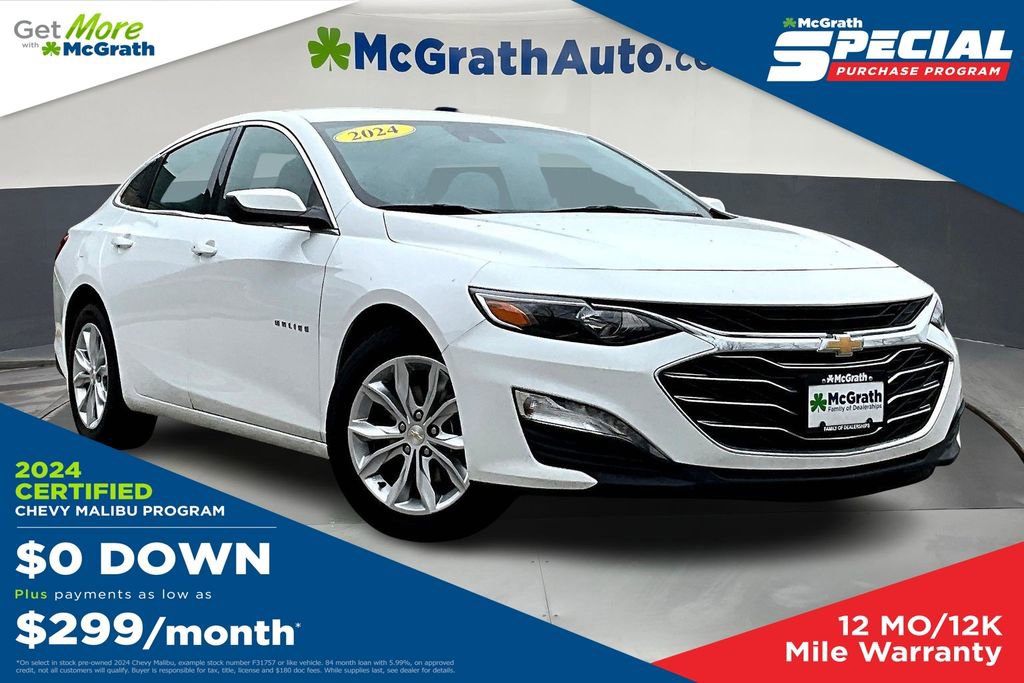 Used 2024 Chevrolet Malibu LT image 1