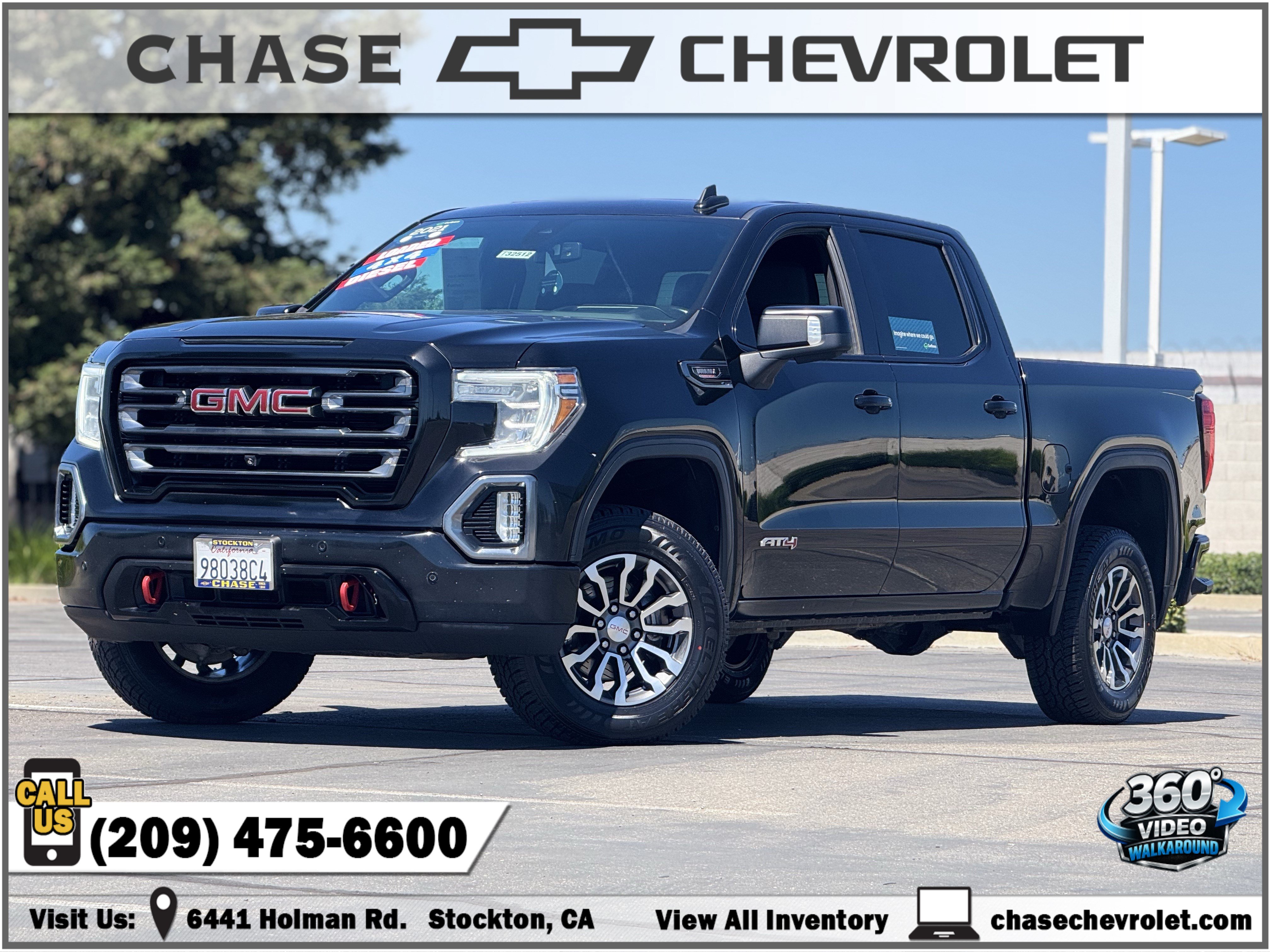 Used 2021 GMC Sierra 1500 AT4 w/ AT4 Value Package AWD/4WD image 1