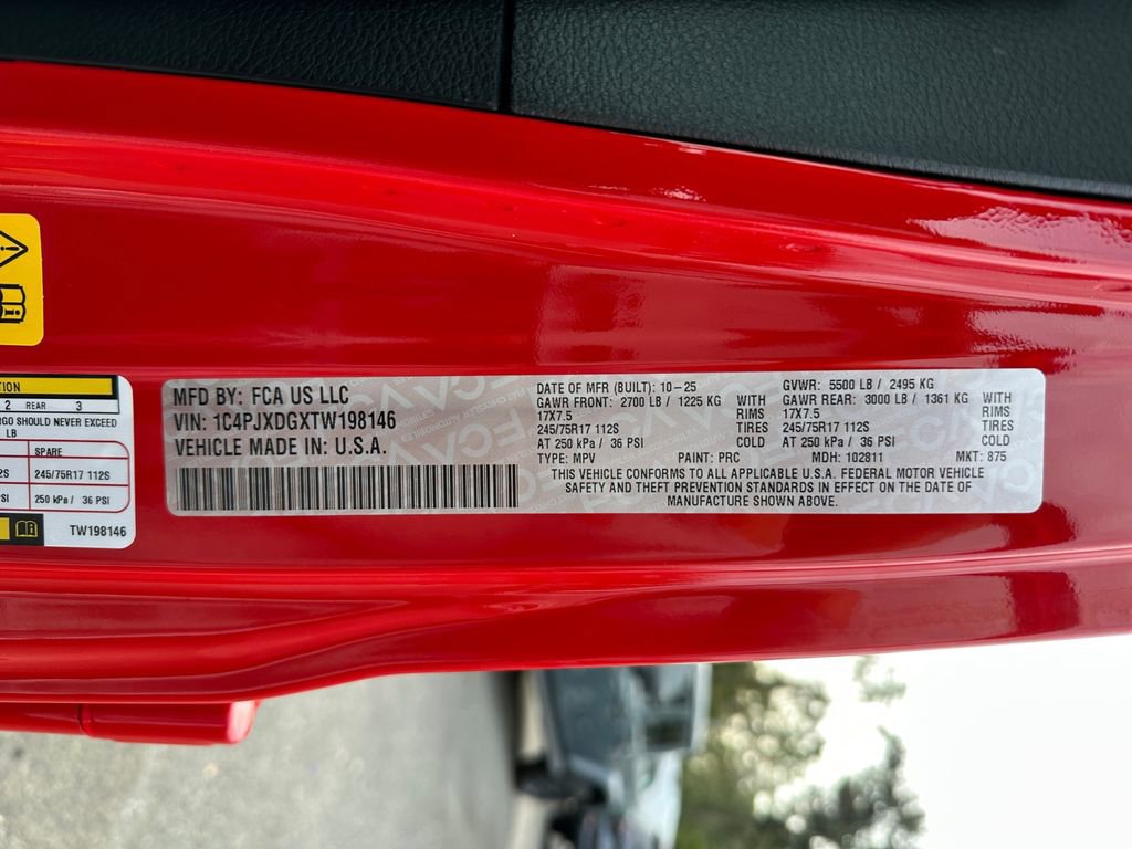 New 2026 Jeep Wrangler Unlimited Sport AWD/4WD image 30