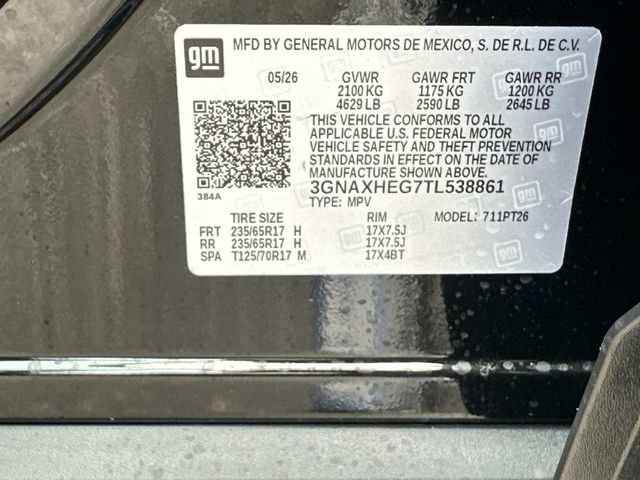 New 2026 Chevrolet Equinox LT w/ Safety and Technology Package FWD image 18